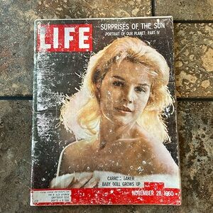 LIFE Magazine November 1960 Carol Baker